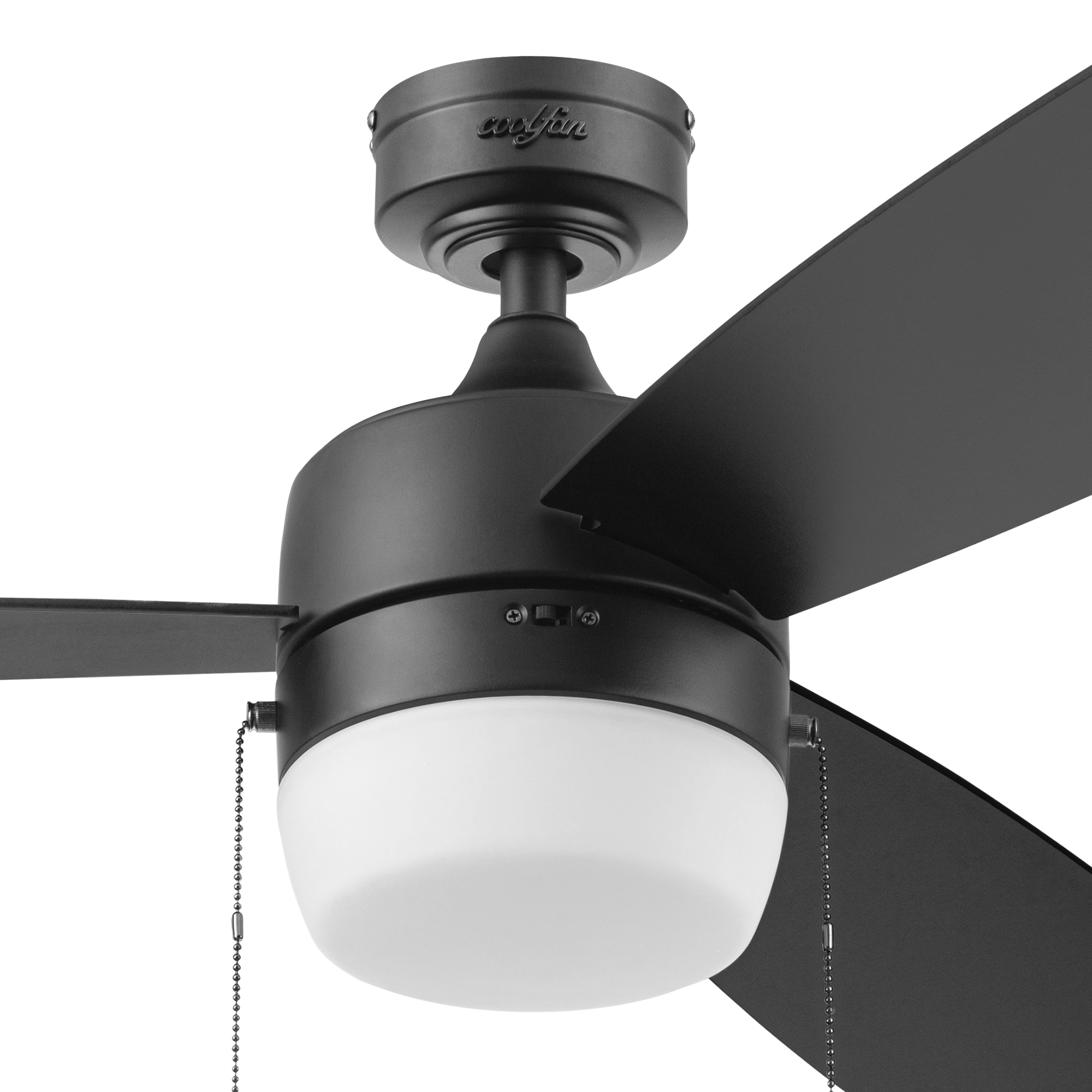 Foto 5 pulgar | Coolfan Ventilador De Techo Luz Led 44 Pulgadas Con 3 Aspas Reversibles
