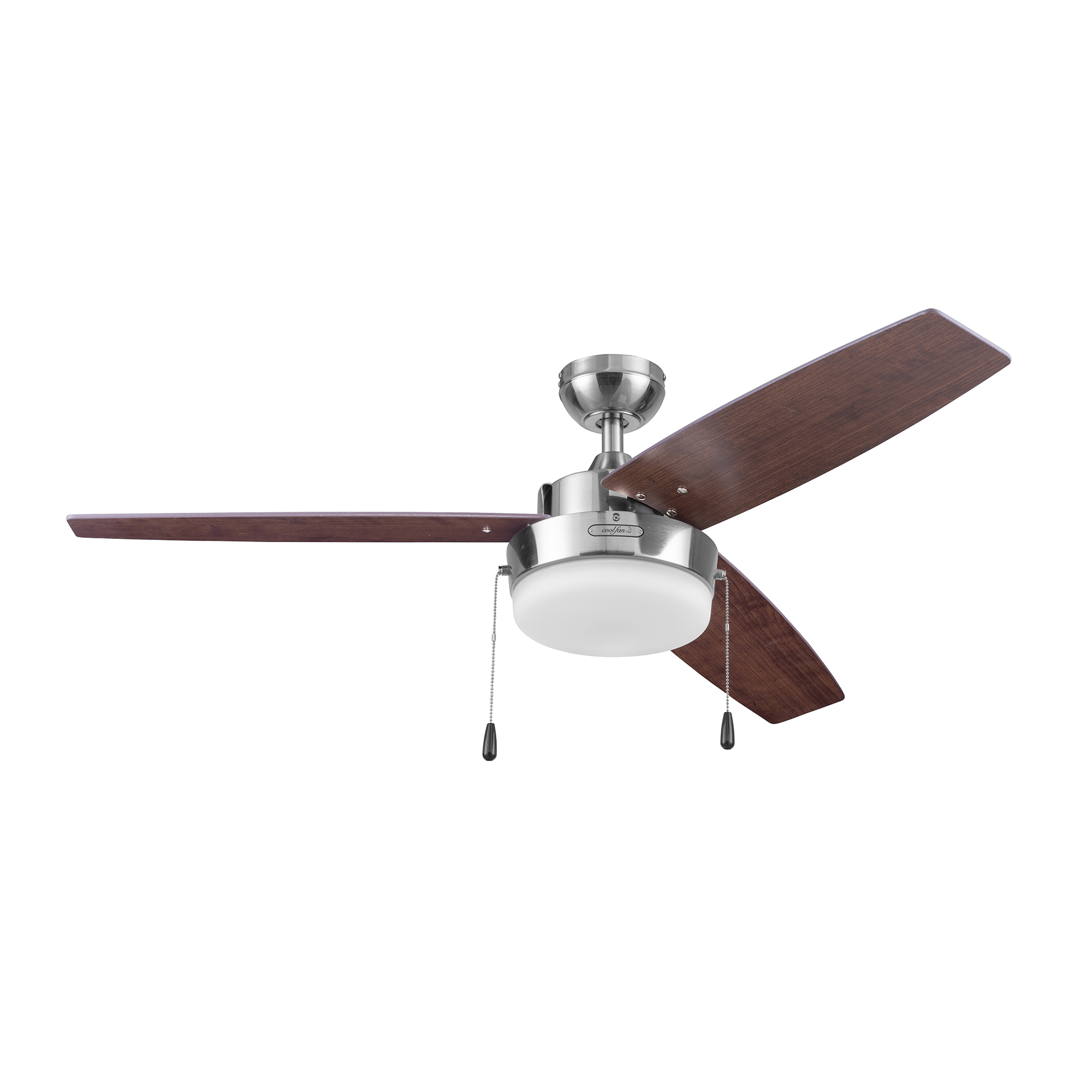 Ventilador de Techo Coolfan 52" con 3 Aspas Reversibles Smart