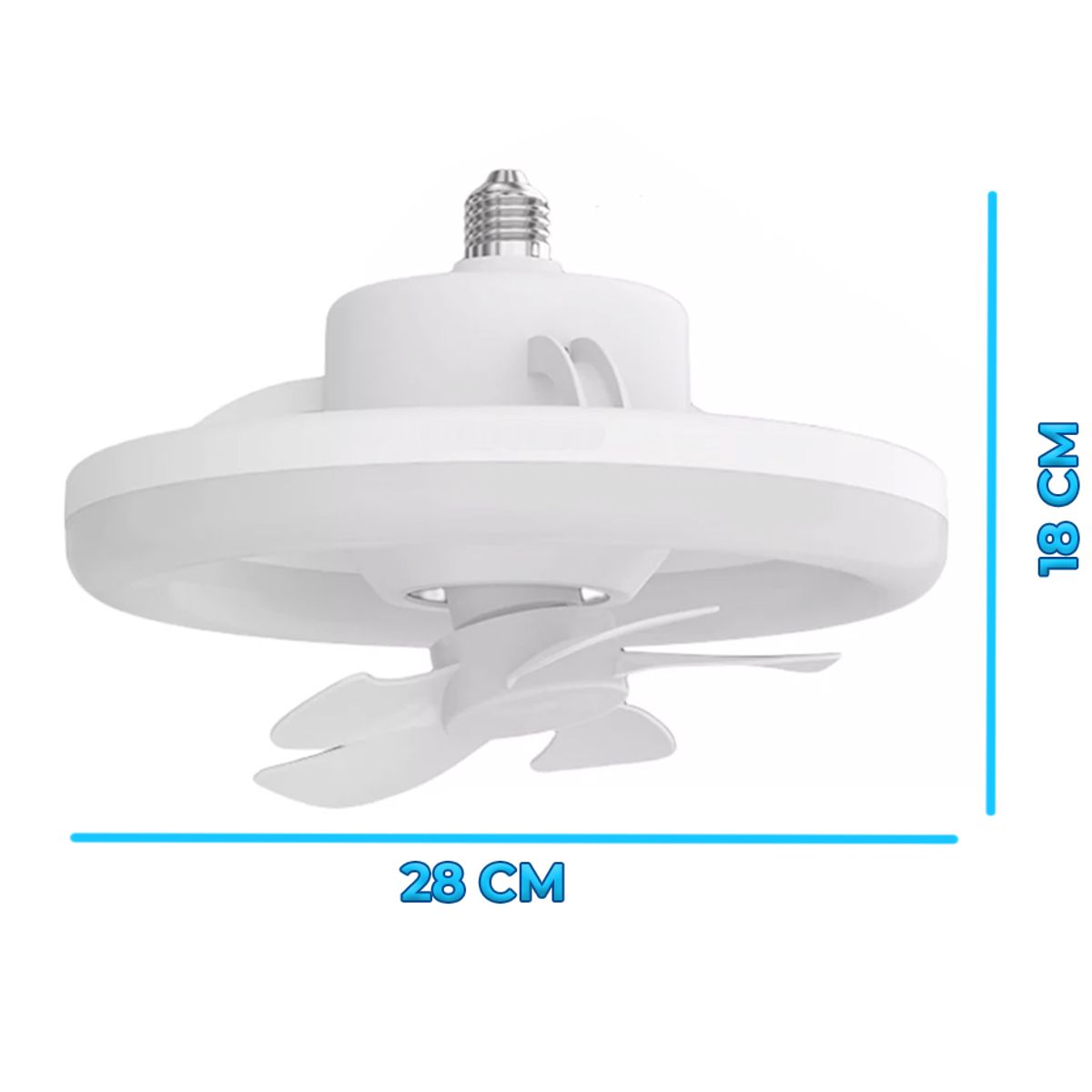 Foto 9 pulgar | Ventilador Oscilante  de Techo Con Luz Led Tres Tonos Y Control Remoto Elegate