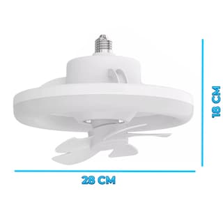 Foto 8 | Ventilador Oscilante de Techo Con Luz Led Tres Tonos Y Control Remoto Elegate
