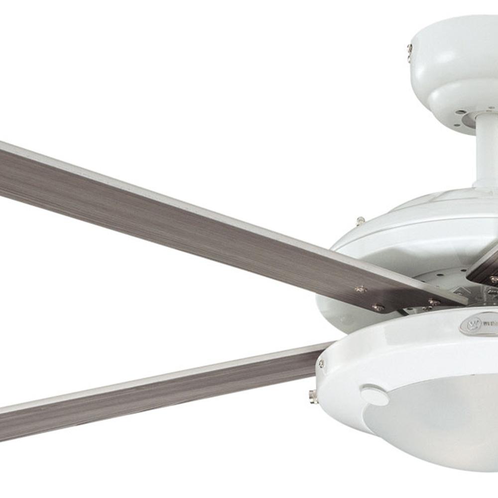 Foto 7 pulgar | Ventilador Westinghouse Comet Blanco 52'' Sin Luz Con Control Cadena
