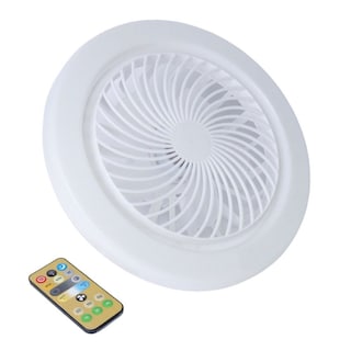 Foto 1 | Lámpara Ventilador De Techo Con Luz 3 Velocidades Para Dormitorio Y Cocina