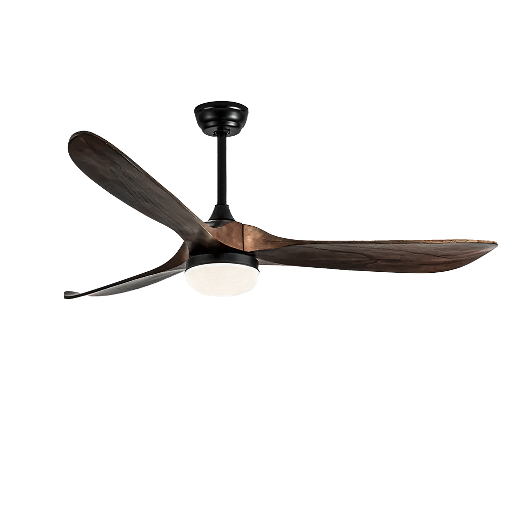 Foto 2 pulgar | Ventilador De Techo 3 Aspas Imitación Madera, 3 Luces Y 5 Velocidades – Diseño Elegante Y Funcional