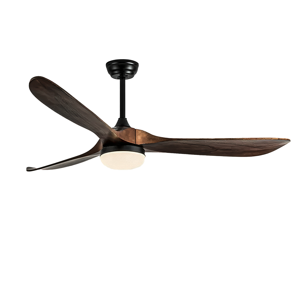 Foto 3 pulgar | Ventilador De Techo 3 Aspas Imitación Madera, 3 Luces Y 5 Velocidades – Diseño Elegante Y Funcional
