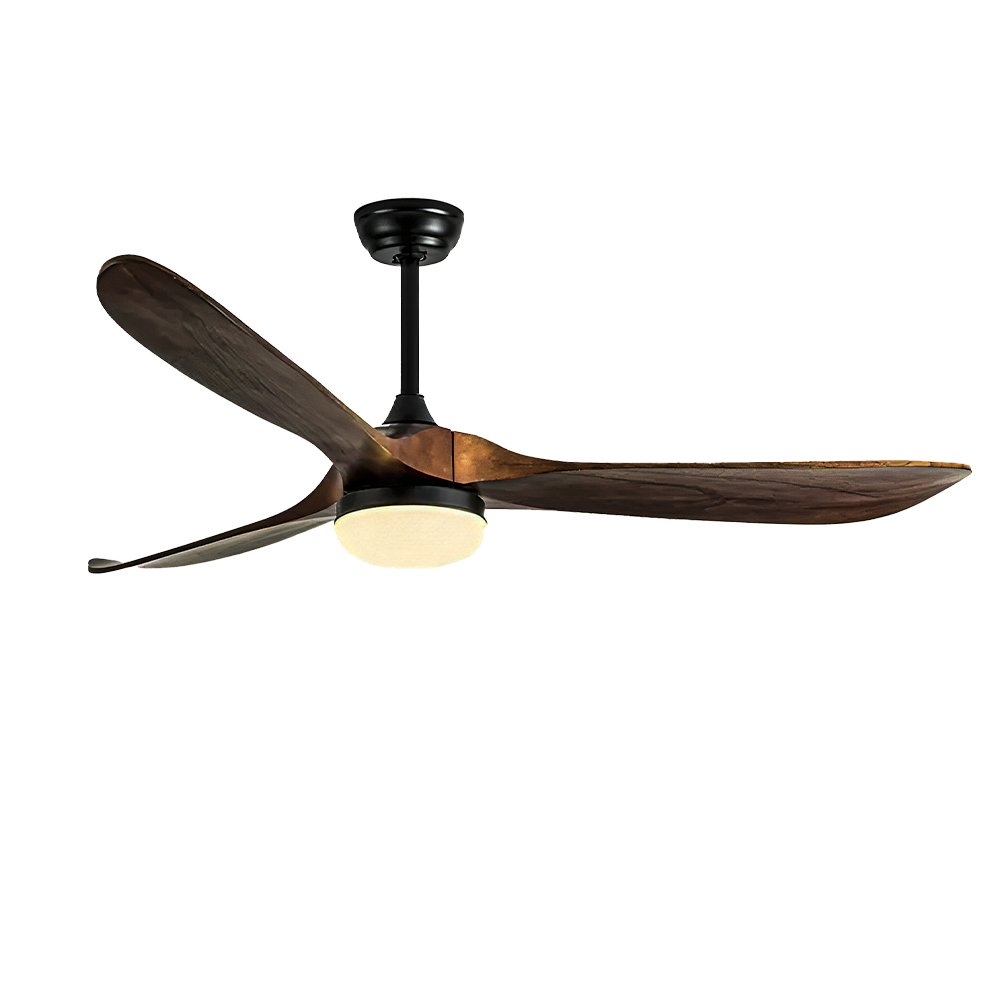 Foto 4 pulgar | Ventilador De Techo 3 Aspas Imitación Madera, 3 Luces Y 5 Velocidades – Diseño Elegante Y Funcional