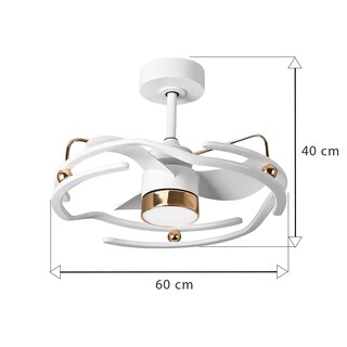 Foto 8 | Ventilador De Techo Cityluz Premium Con 6 Velocidades Y Tecnología Led Integrada