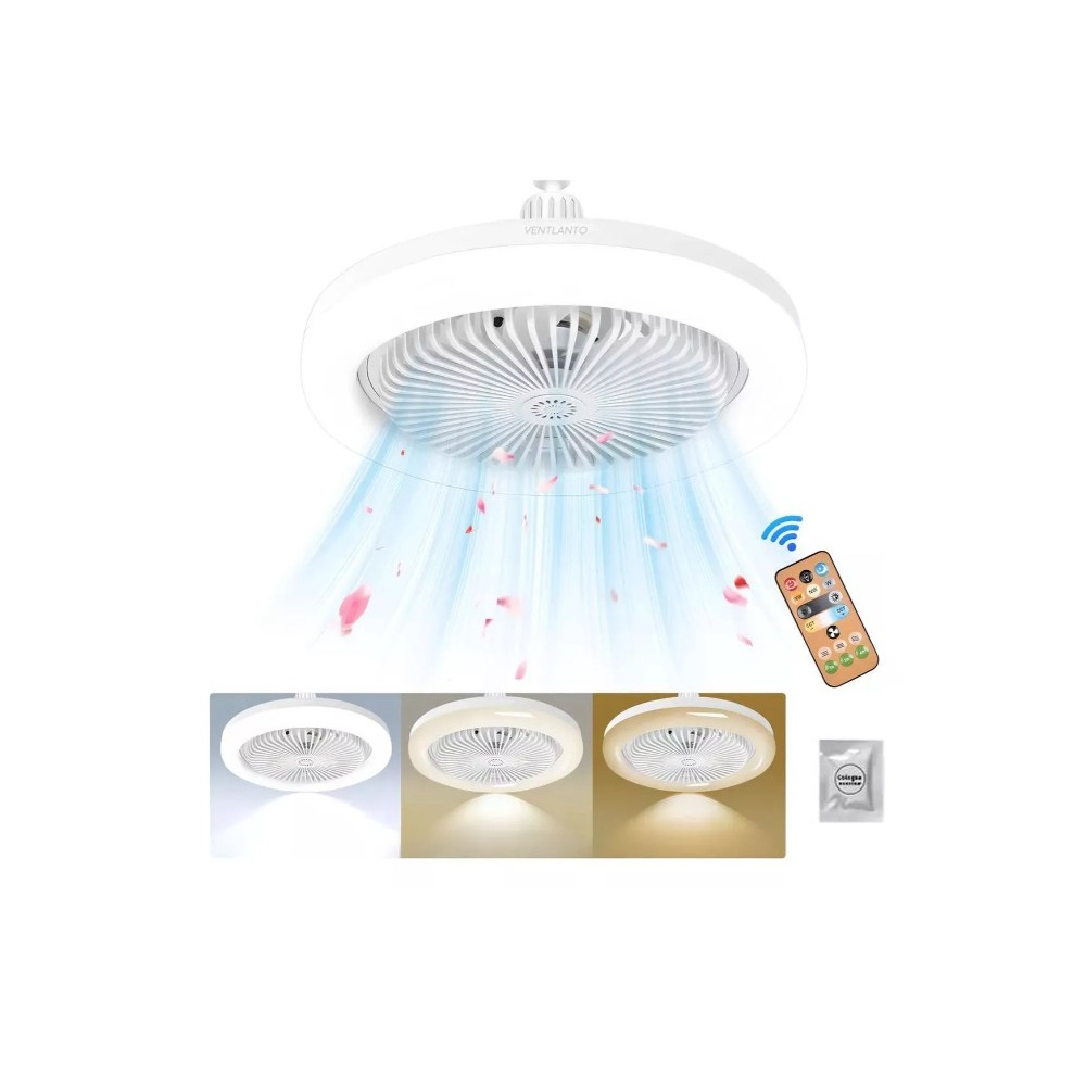Foto 2 | Ventilador Prodotty con Luz Led Multifuncional
