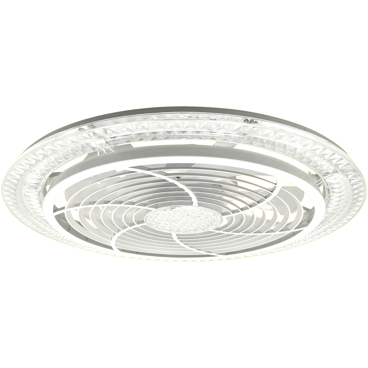 Foto 2 pulgar | Lámpara Led Ventilador Con Control Remoto – 4 Velocidades De Aire + 3 Temperaturas De Luz 🌟💡