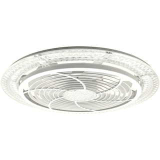 Foto 1 | Lámpara Led Ventilador Con Control Remoto – 4 Velocidades De Aire + 3 Temperaturas De Luz 🌟💡