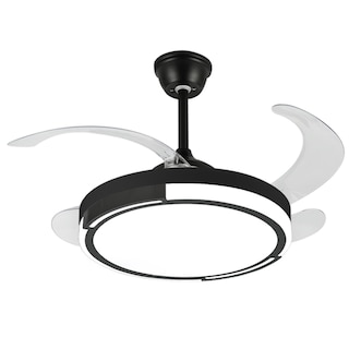 Foto 1 | Ventilador De Techo Con Control Remoto – 6 Velocidades, 3 Temperaturas De Luz Y 4 Aspas Transparentes 🌬️💡
