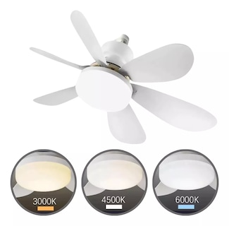 Foto 3 | Lámpara Led Ventilador Con Control Remoto – 5 Aspas, 3 Velocidades Y 3 Temperaturas De Luz 🌟💡