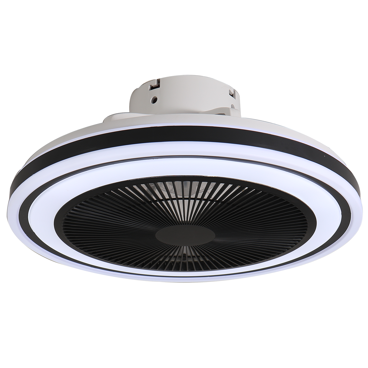 Foto 2 pulgar | Ventilador De Techo Con Control Remoto – 6 Velocidades, 3 Temperaturas De Luz Y 7 Aspas Transparentes 💨💡