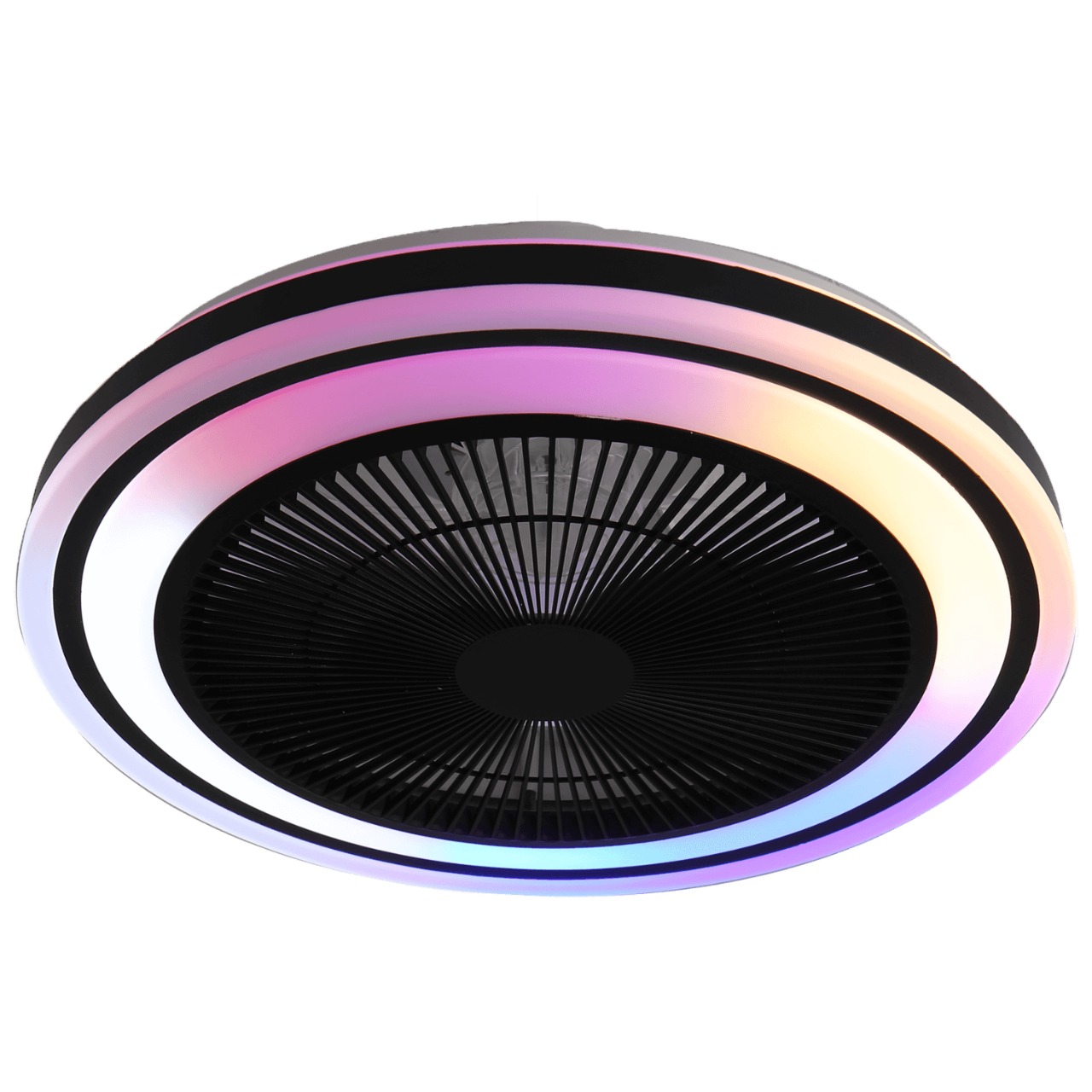 Foto 2 | Ventilador De Techo Con Control Remoto – 6 Velocidades, 3 Temperaturas De Luz Y 7 Aspas Transparentes 💨💡