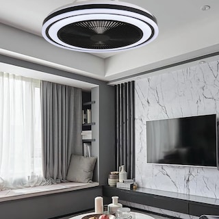 Foto 3 | Ventilador De Techo Con Control Remoto – 6 Velocidades, 3 Temperaturas De Luz Y 7 Aspas Transparentes 💨💡