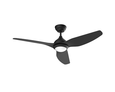 Foto 1 | Ventilador De Techo Atlantis 50 Pulgadas Negro Con Luz