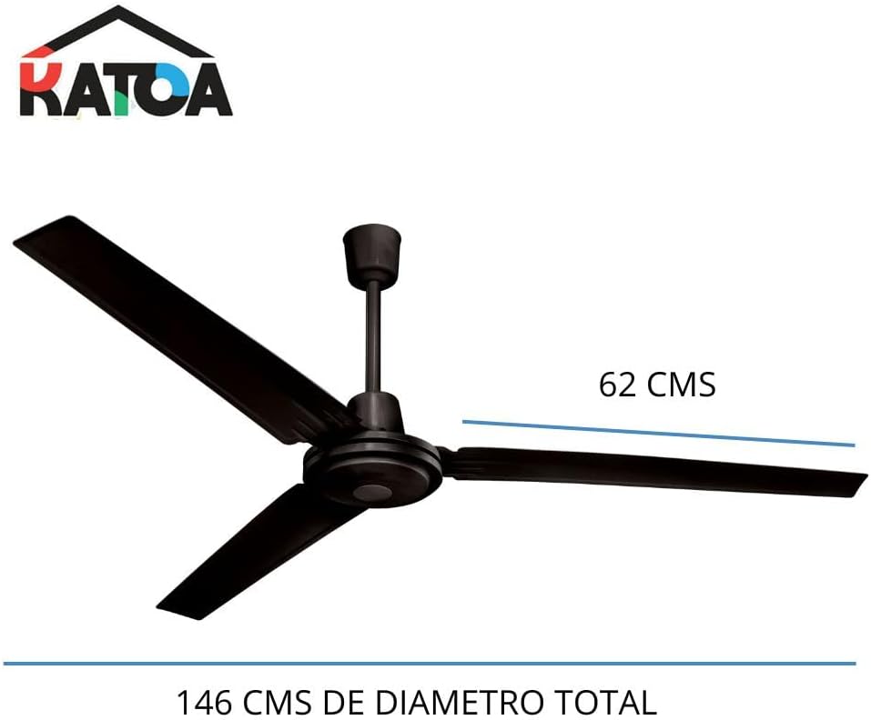 Foto 3 pulgar | Ventilador de Techo 56” 5 Velocidades 65w Interiores