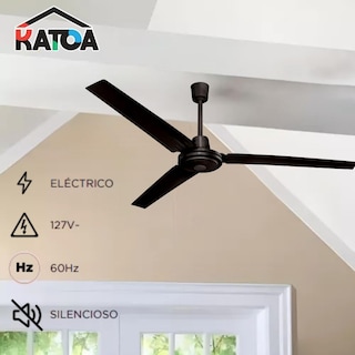 Foto 3 | Ventilador de Techo 56” 5 Velocidades 65w Interiores
