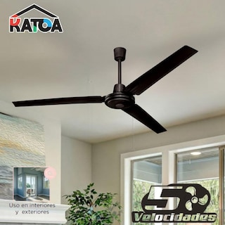 Foto 4 | Ventilador de Techo 56” 5 Velocidades 65w Interiores