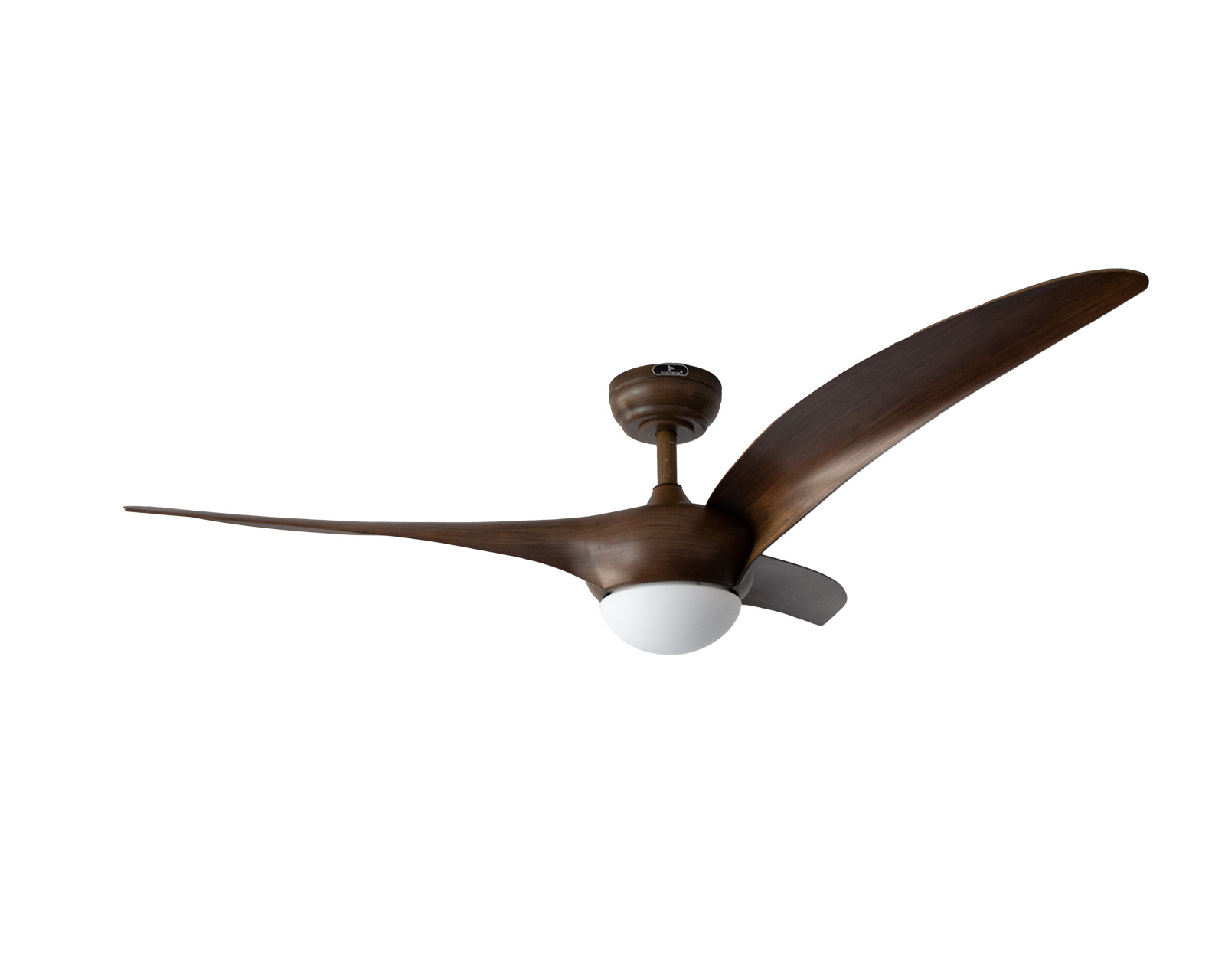 Ventilador De Techo Masterfan Danza 52 Pulgadas Caoba Con Luz