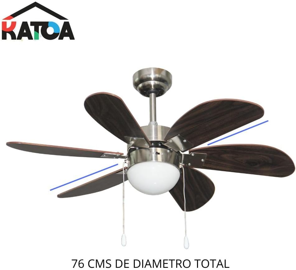 Foto 5 pulgar | Ventilador de Techo Cnx de 3 Velocidades