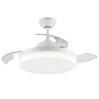Foto 2 | Ventilador Westinghouse Borealis Iii De 42'' Para Exterior Aspas Retráctiles Transparentes Color Blan