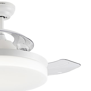 Foto 4 | Ventilador Westinghouse Borealis Iii De 42'' Para Exterior Aspas Retráctiles Transparentes Color Blan