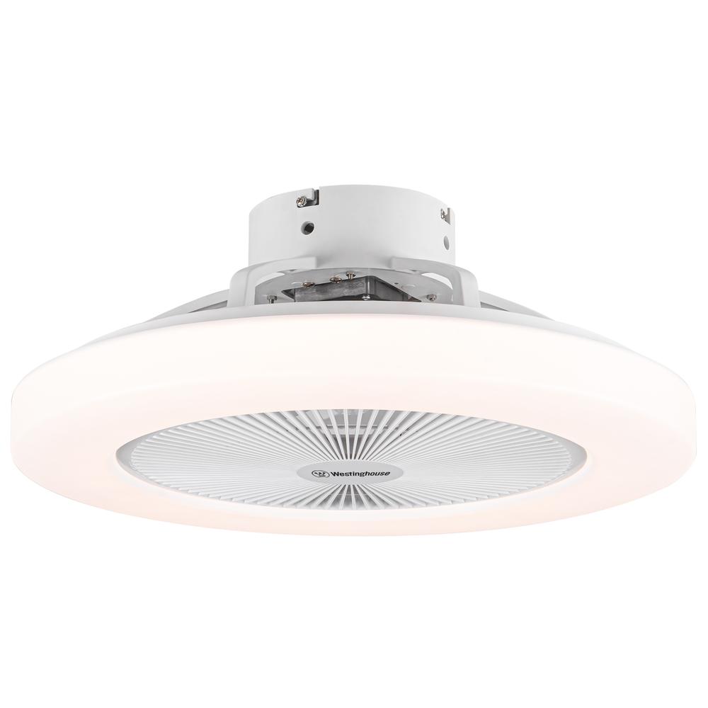 Foto 2 pulgar | Ventilador Westinghouse Zaurak 20'' Color Blanco Con Luz Led Cct Modelo 79016 Con Control Remoto