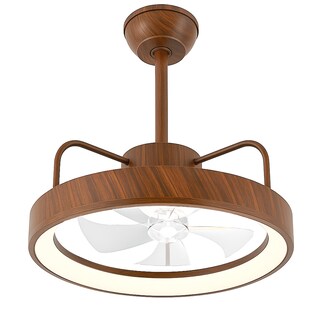 Foto 1 | Cityluz Ventilador De Techo Led Con Control Remoto – 4 Velocidades Y 3 Temperaturas De Luz 72w, 40cm X 12.5cm,