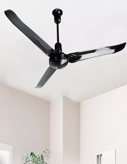 Foto 5 | Ventilador De Techo Color Negro + Termo De Agua Güish