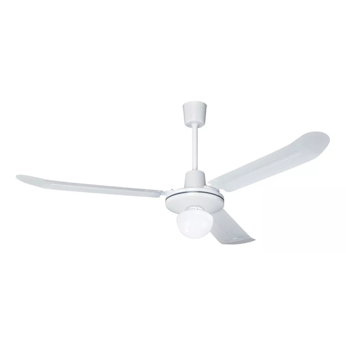Ventilador De Techo 56'' C/luz Supreme Vec 5 Vel 3 Aspas Bco