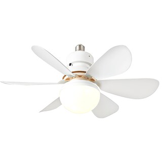 Foto 1 | Cityluz Ventilador Con Control Remoto – 5 Aspas, 3 Velocidades Y 3 Temperaturas De Luz, 45cm X 19cm, Incluye 1 Unidad