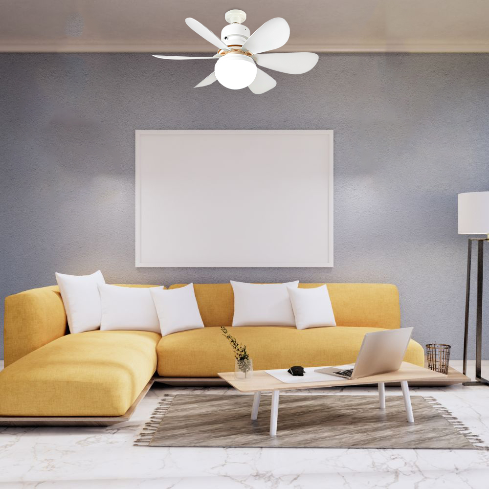 Foto 4 | Cityluz Ventilador Con Control Remoto – 5 Aspas, 3 Velocidades Y 3 Temperaturas De Luz, 45cm X 19cm, Incluye 1 Unidad