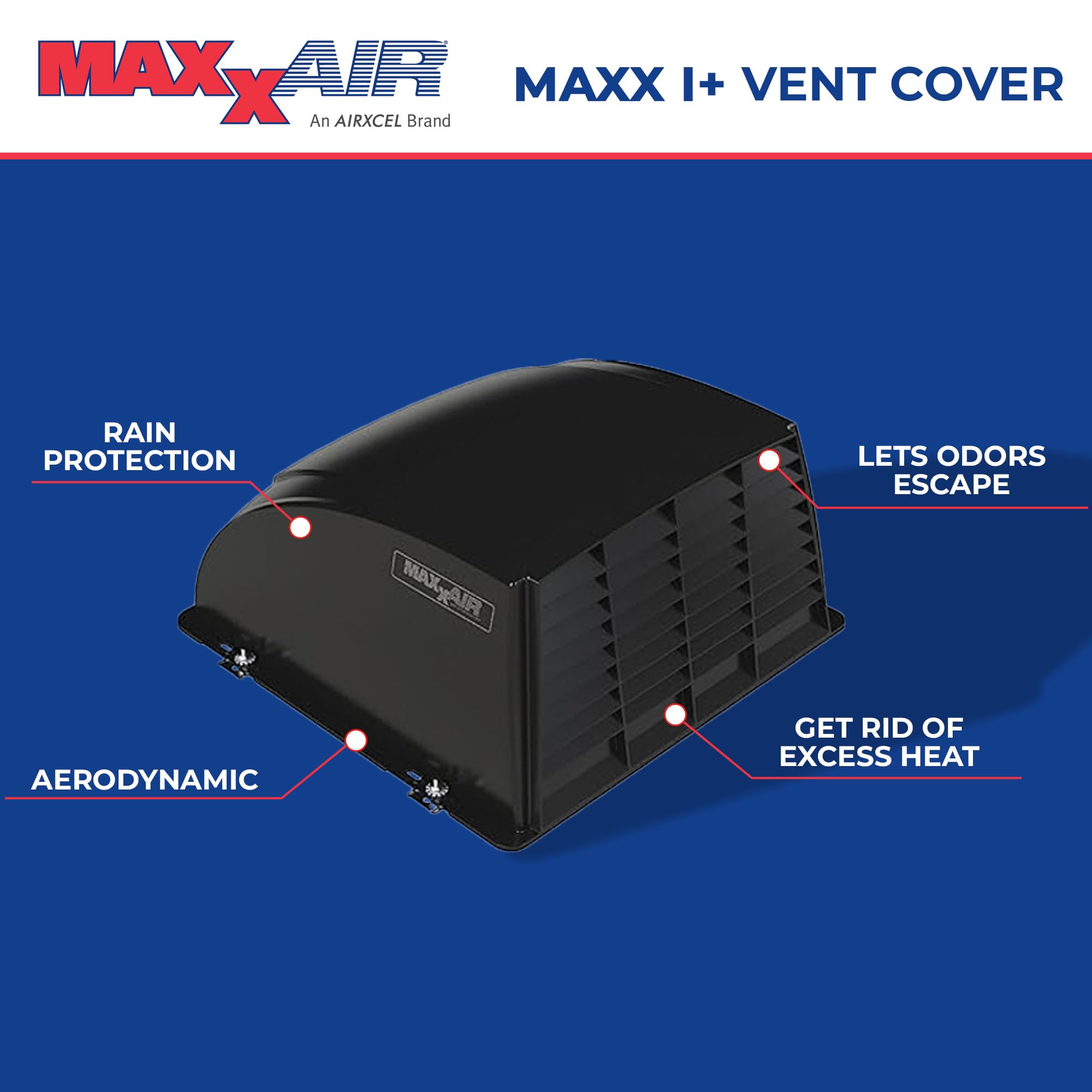 Foto 3 pulgar | Tapa de Ventilador Maxxair Maxx I+ Autocaravanas Negra - Venta Internacional