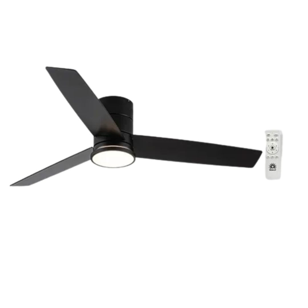 Foto 3 pulgar | Ventilador De Techo 52 Pulgadas 6 Velocidades Control Remoto Iluminación Led Luz Fría-cálida-neutral