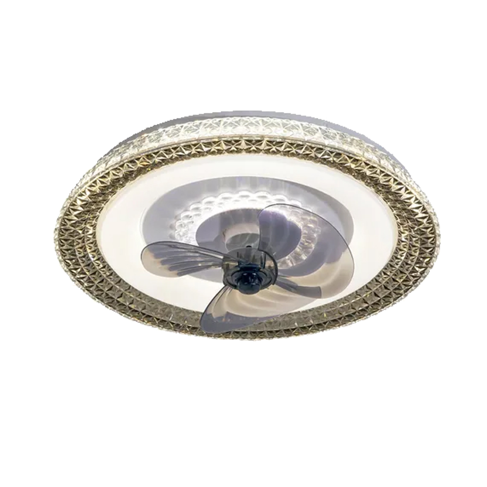 Ventilador de Techo con Lámpara Megaluz 12 Pulgadas
