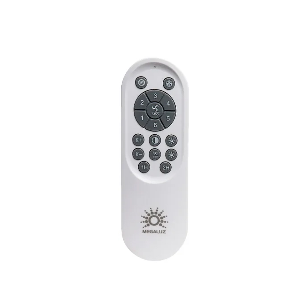 Foto 4 pulgar | Ventilador de Techo con Lámpara Megaluz 12 Pulgadas