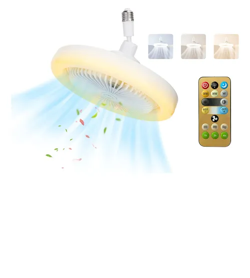 Foto 2 pulgar | Lámpara Xtellar Ventilador De Techo Led  Silencioso Con 3 Velocidades Control Remoto Aromaterapia
