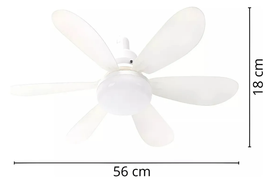 Foto 4 pulgar | Ventilador de Techo Xtellar con Control Remoto