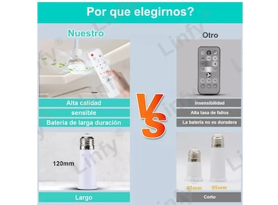 Foto 2 | Ventilador Xtellar De Techo E27 85-265v 40w Con Luz, Incluye Extensor