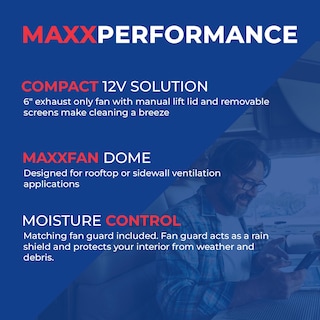 Foto 3 | Ventilador Maxxair Maxxfan Dome Plus Con Luz Led De 12 V - Venta Internacional.
