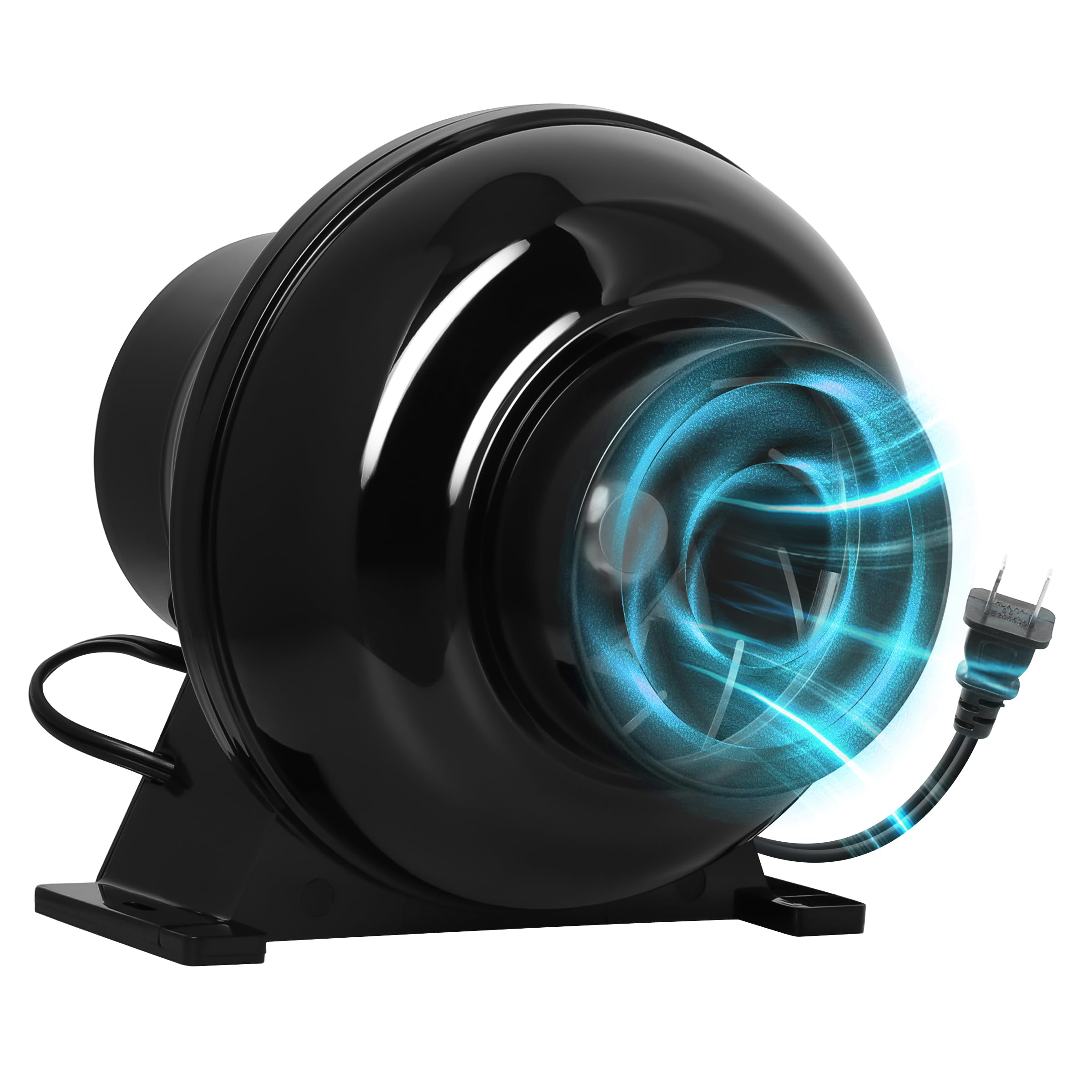 Ventilador Simple Deluxe 10 Cm 195 M³/h Para Hidroponía - Venta Internacional.