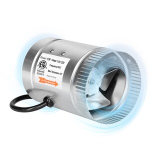 Foto 1 | Ventilador De Conducto Elevador En Línea Ipower De 4 Pulgadas, 100 Cfm, 12 W, 110/120 V - Venta Internacional.