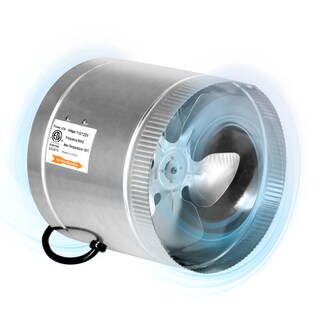 Foto 1 | Ventilador De Conducto De Refuerzo En Línea Ipower De 8 Pulgadas, 420 Cfm, 110/120 V - Venta Internacional.