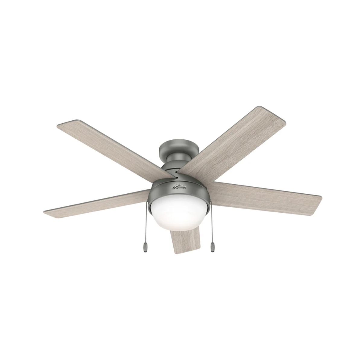 Foto 2 pulgar | Ventilador De Techo Aegis Con Luz 48'' Hunter 59300​