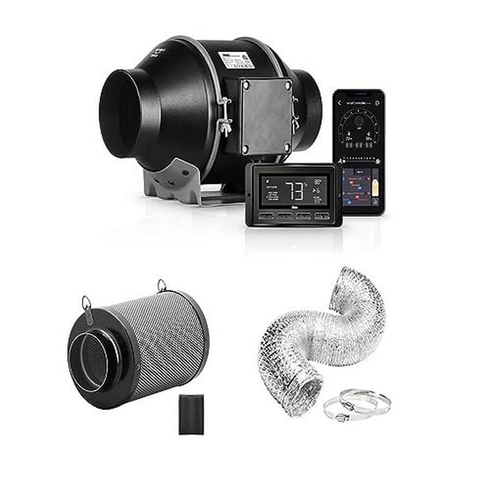 Ventilador Inteligente De Ventilación De Conductos En Línea Ipower Glfanxhksetinlecwif - Venta Internacional.