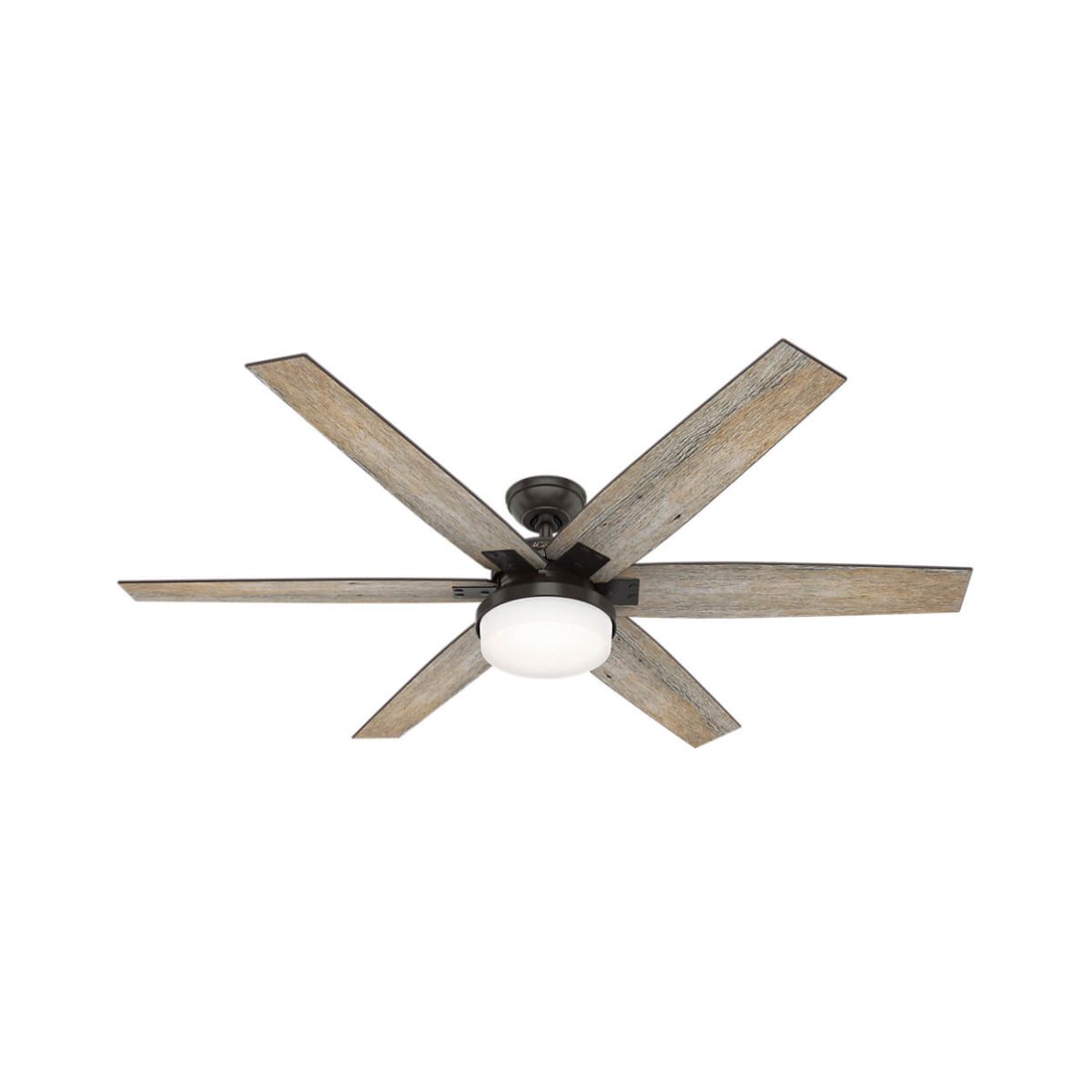 Foto 2 pulgar | Ventilador De Techo Kaplan Con Luz 64'' Hunter 59322​
