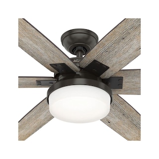 Foto 4 | Ventilador De Techo Kaplan Con Luz 64'' Hunter 59322