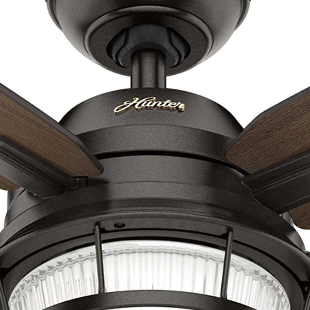 Foto 3 | Ventilador 52''Hunter  4 Aspas Café