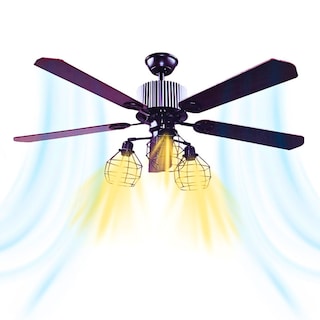 Foto 2 | Ventilador de Techo con Lámpara CM-TOP 132 cm