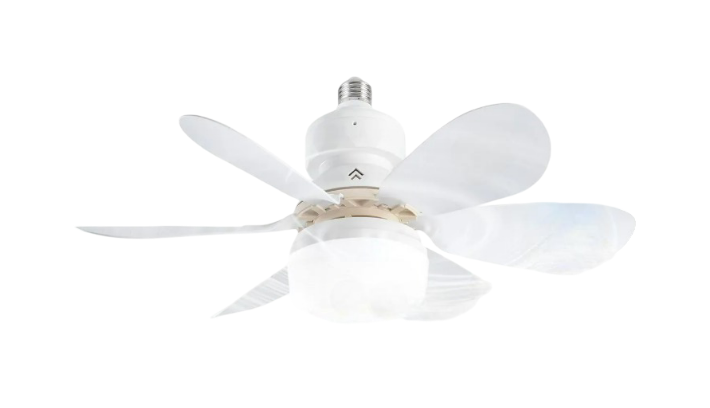 Xtellar Ventilador De Techo Luminaria Inteligente Multifuncional Silenciosa E27 40w – Iluminación Regulable Y 3 Ve